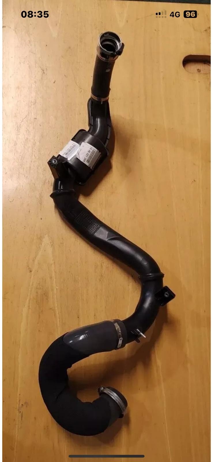 Van Parts: RENAULT Trafic turbo intercooler pipe
